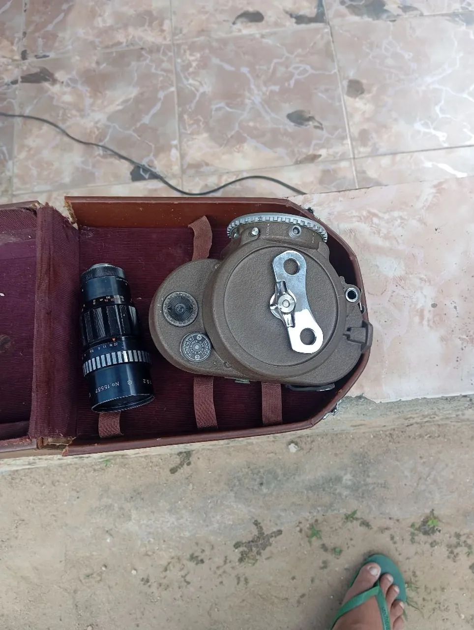 Câmera antiga BELL HOWELL - Foto 3