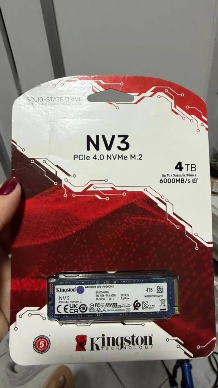 SSD Kingston NV3 4 TB