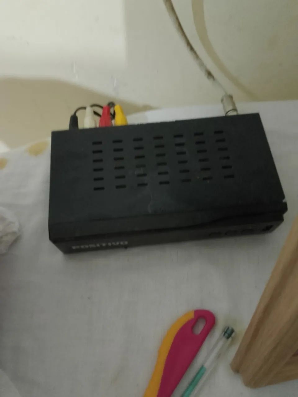 Televisão em perfeito estado não e smart aparelho pra transformar pra smart - Foto 4