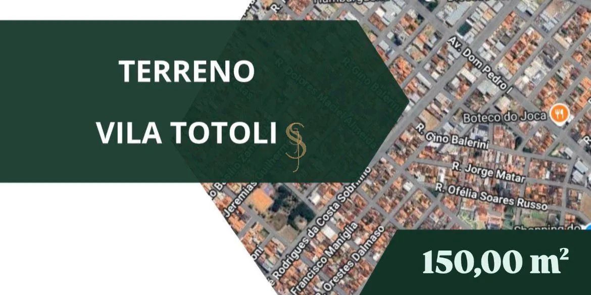 Terreno à venda - Residencial Vila Totoli, Franca/SP