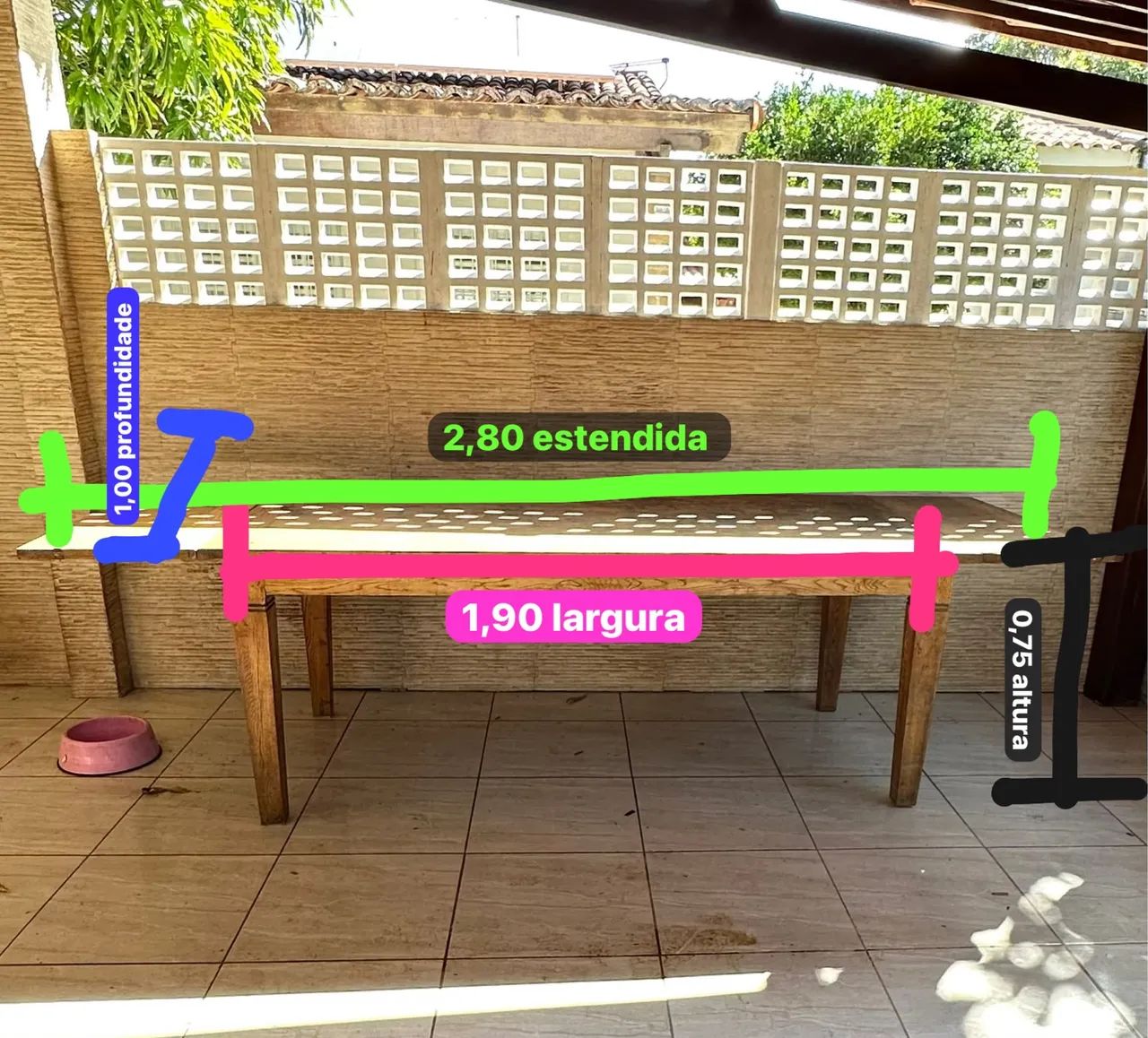 Mesa Madeira Maciça Extensível 487296125497528325