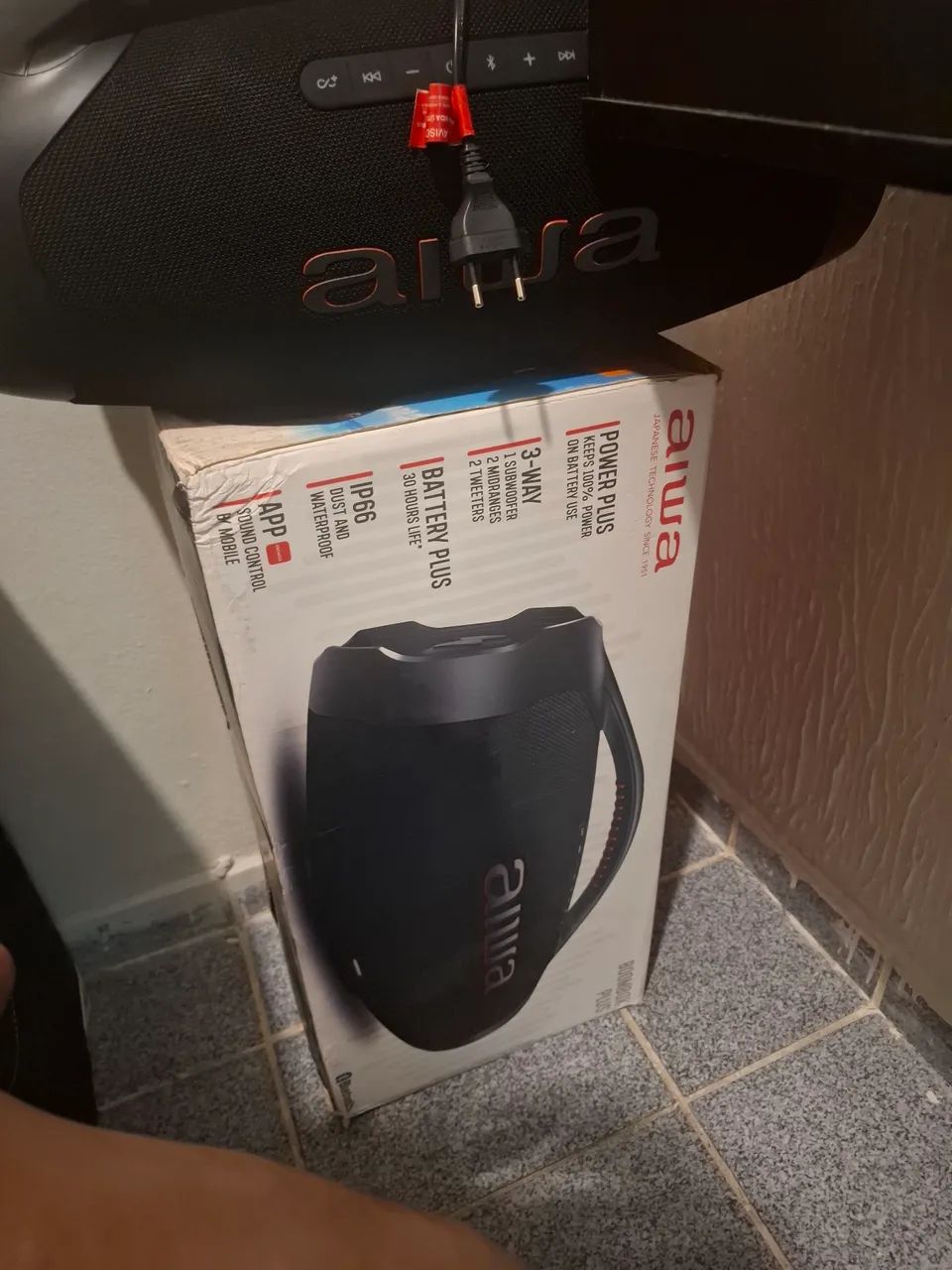 Caixa de som Bluetooth Aiwa - Foto 3