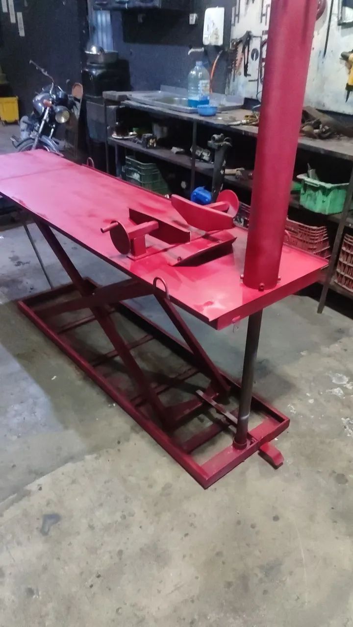 Prancha elevadora para motos 