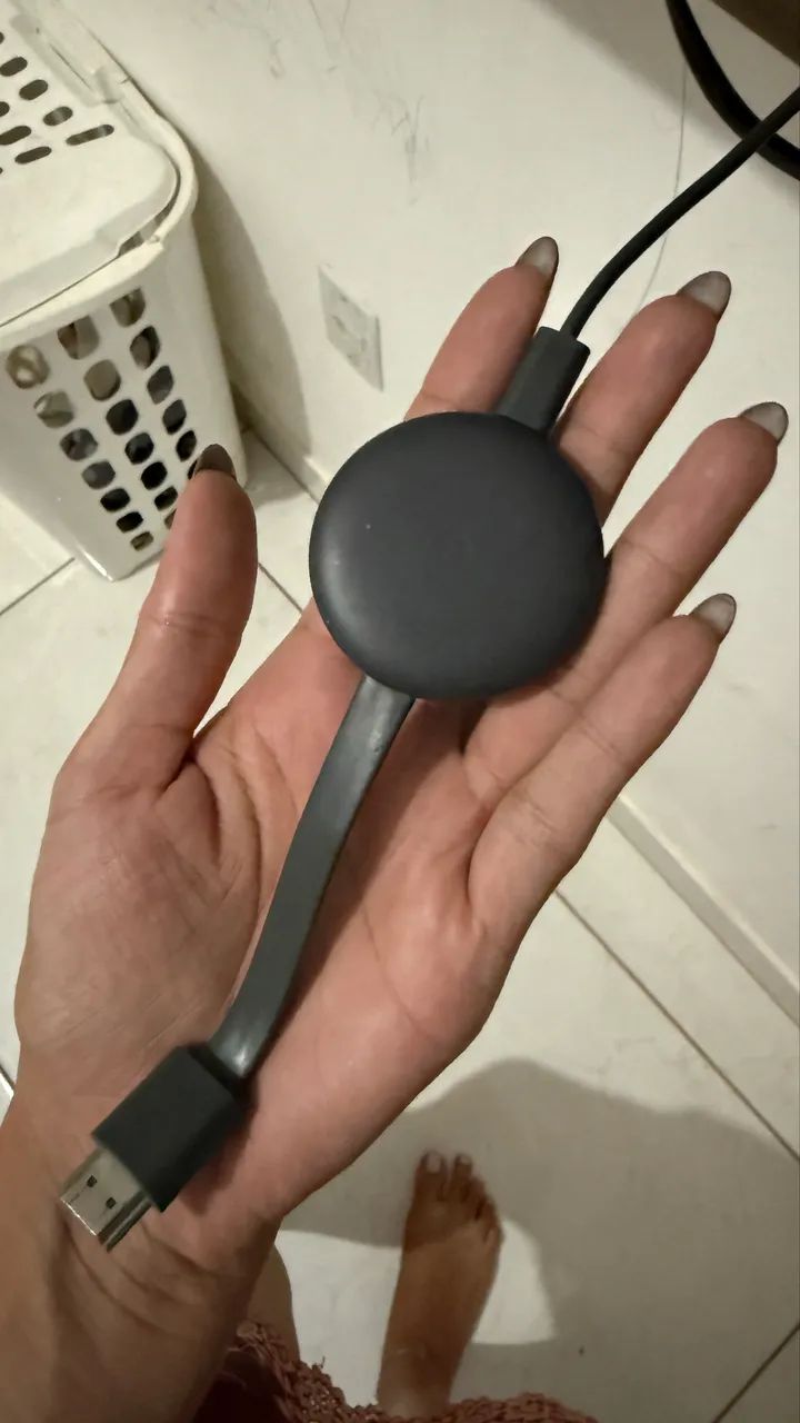 Tv 32 polegadas Samsung com chromecast google e painel  - Foto 3
