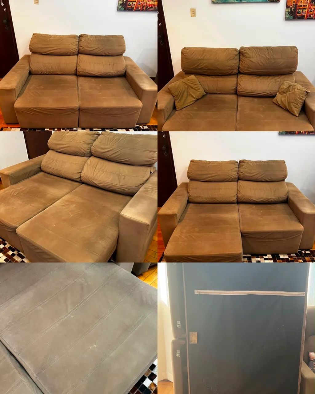 Vendo Sofá retrátil e poltrona  - Foto 5