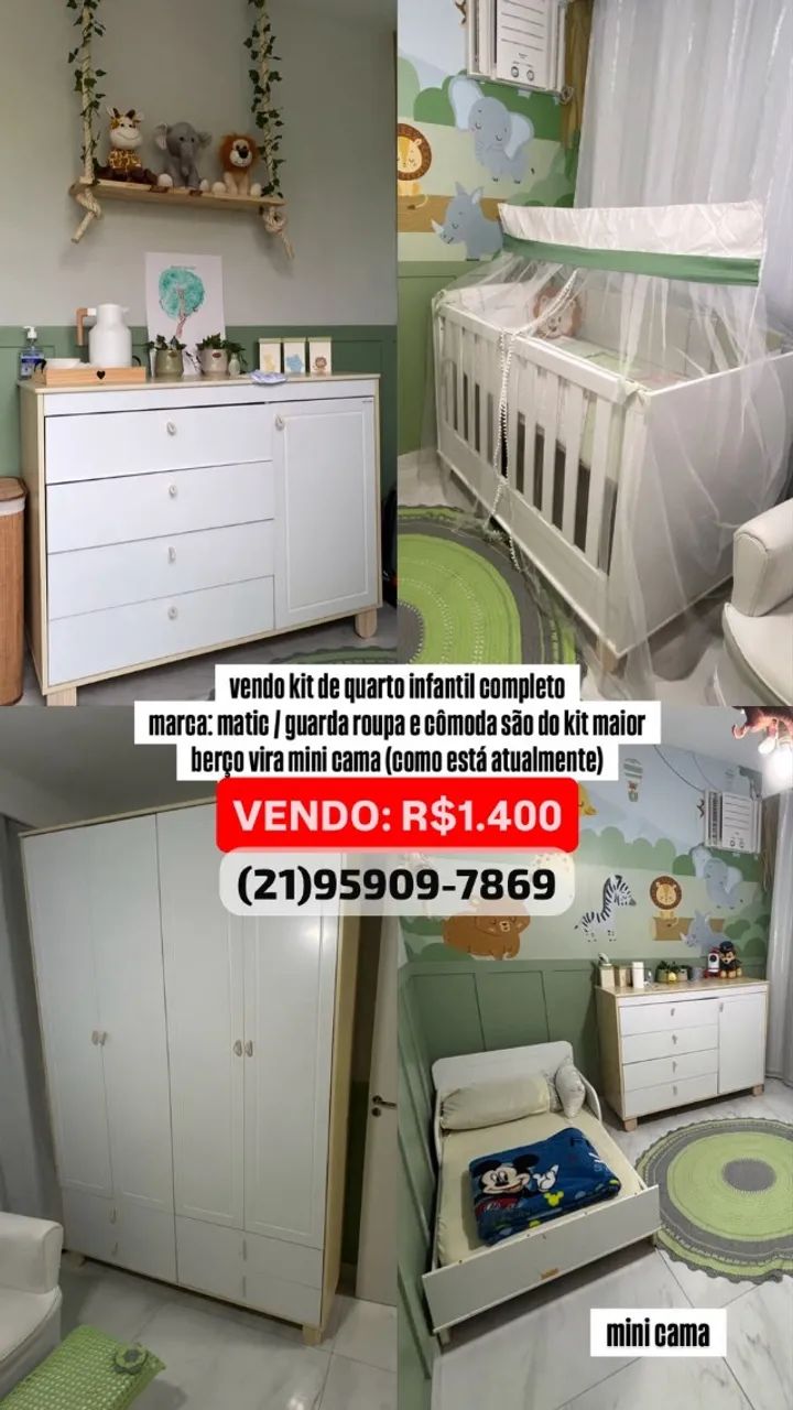 KIT QUARTO INFANTIL