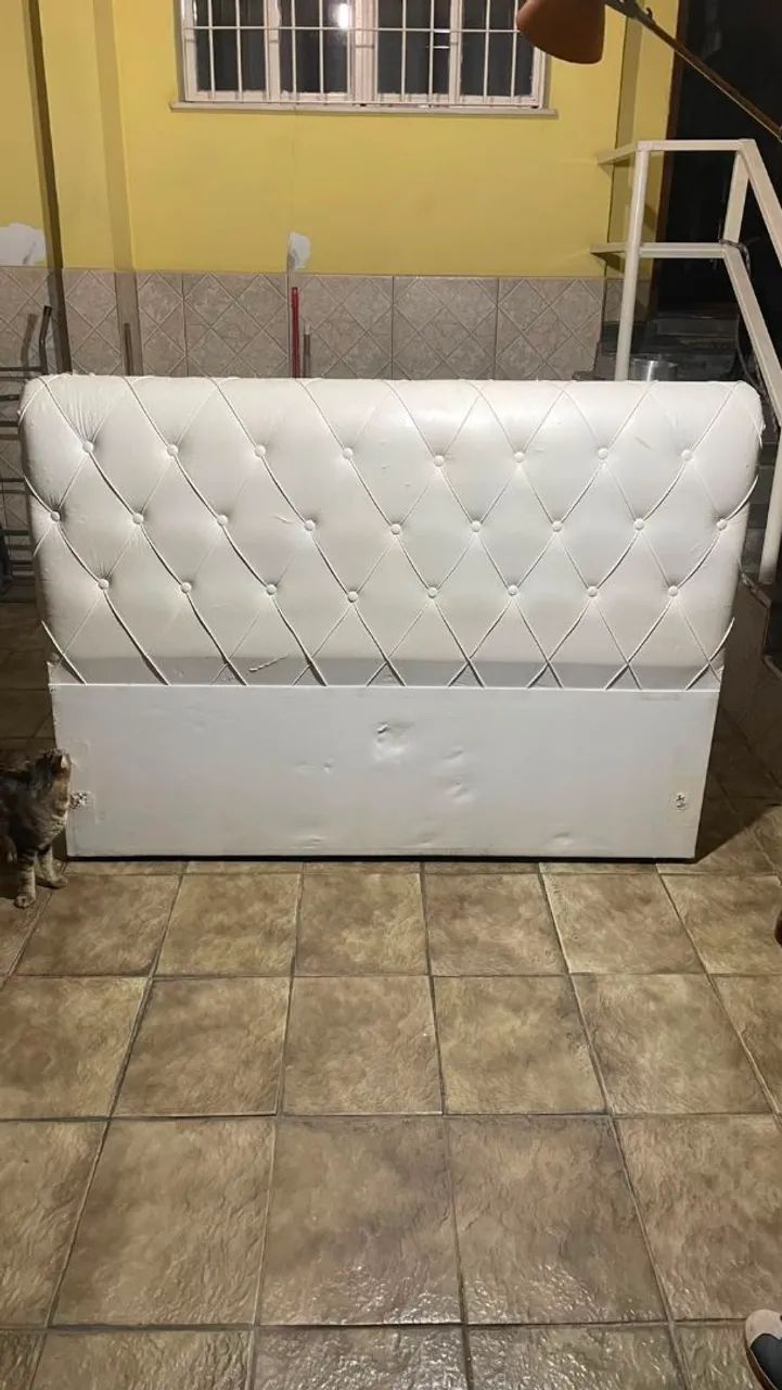 Cabeceira de courino para cama 