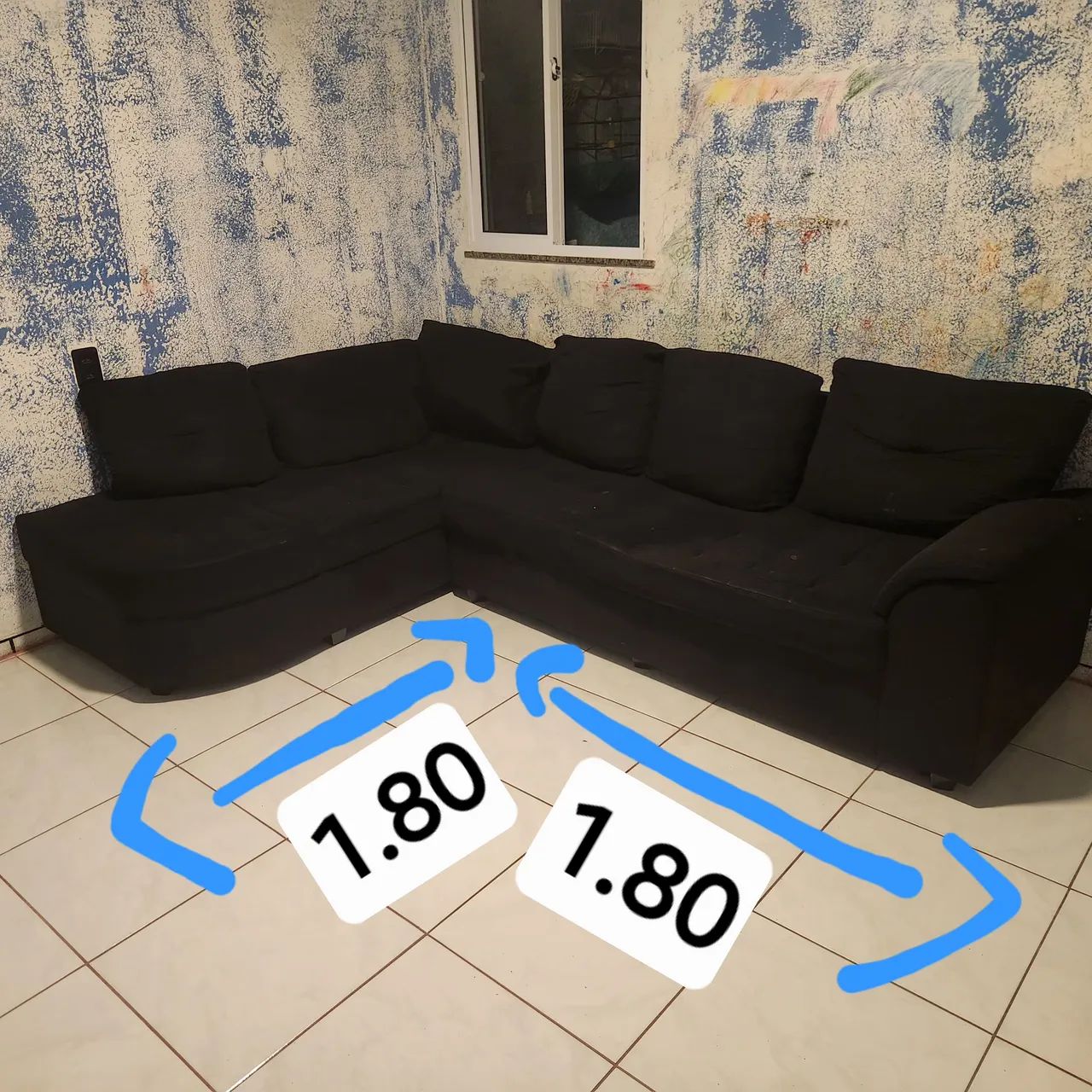 SOFÁ Tamanho 1,80 por 1,80 - Foto 2