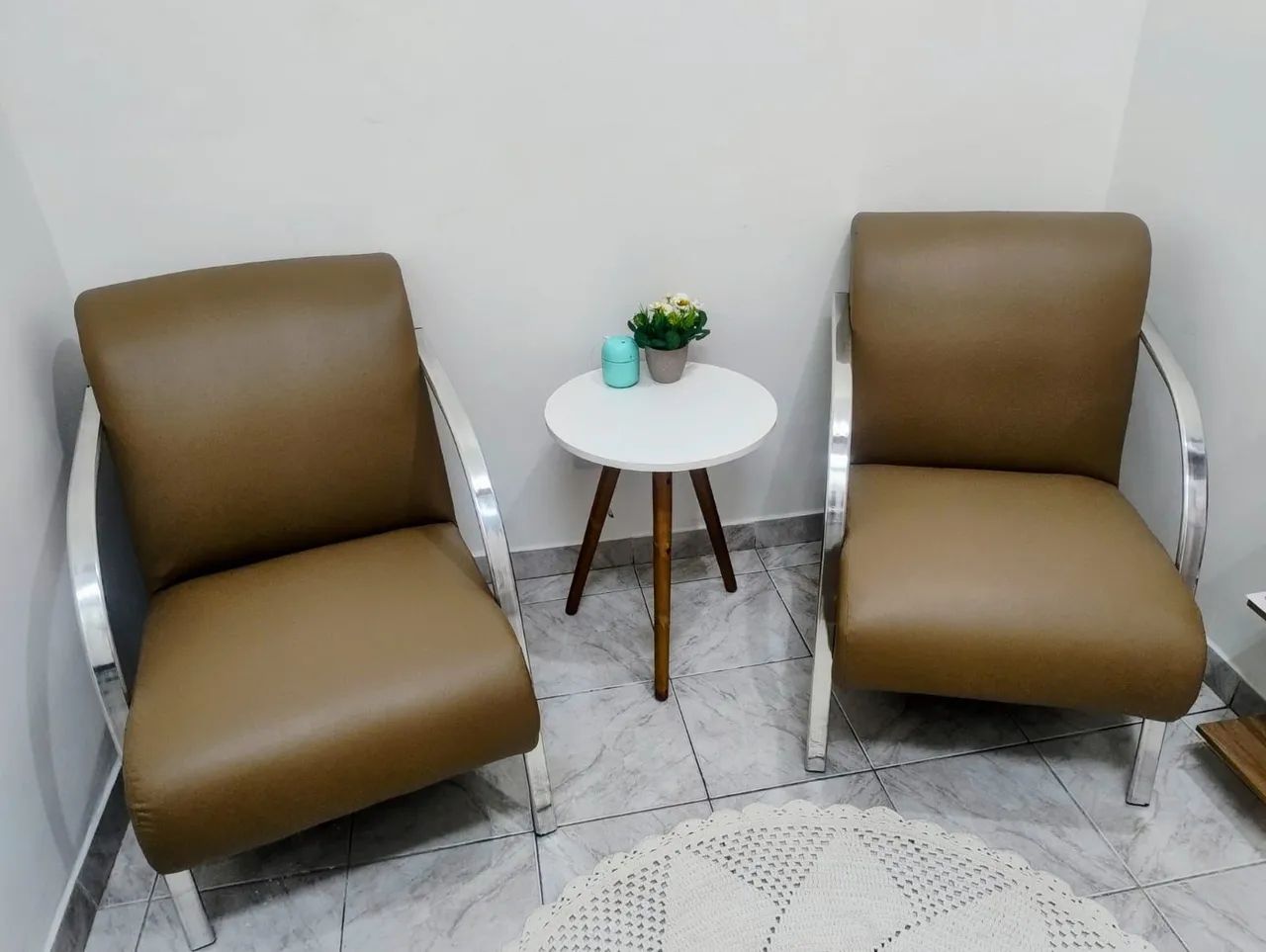 Poltrona braço de alumínio  - Foto 3