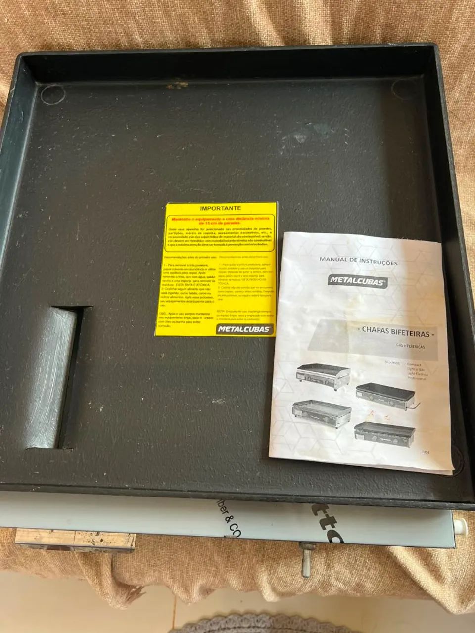 Vende-se chapa bifeiteira a gás. - Foto 4