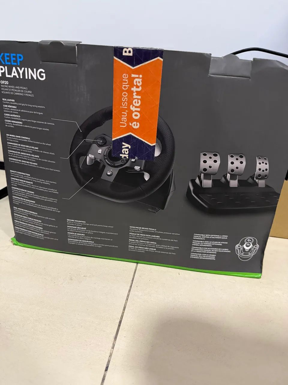 Logithech g29 extremamente novo Xbox/pc  - Foto 4