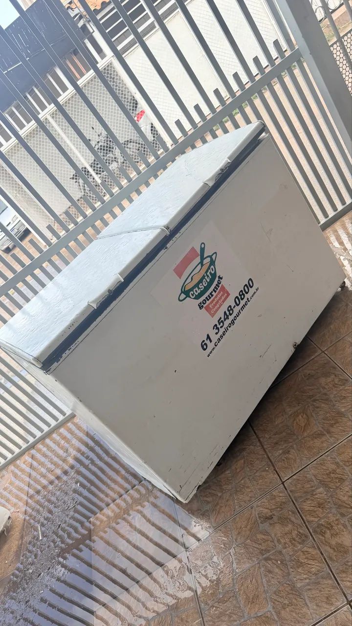 Freezer horizontal funcionando perfeitamente  - Foto 2
