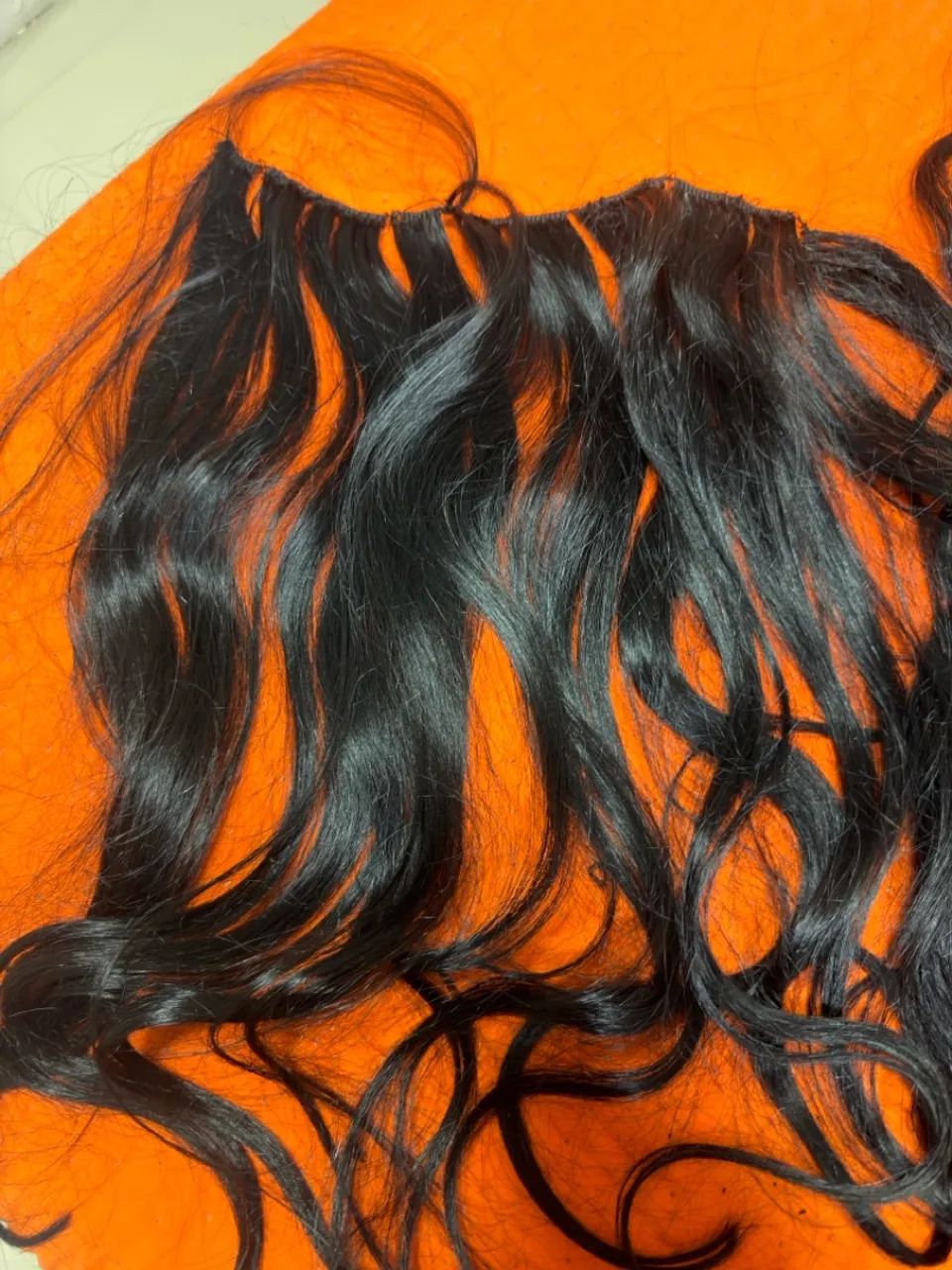 Vendo cabelo humano 65 cm 210 gramas, cabelo virgem - Foto 3