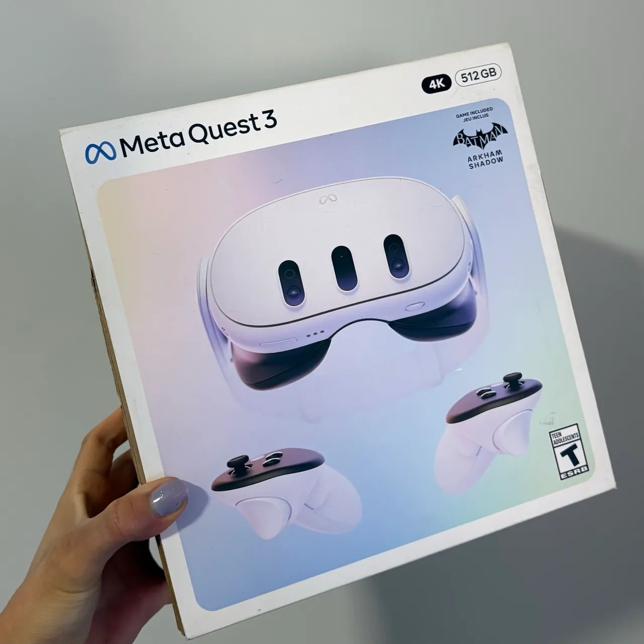 Meta Quest 3 (3 meses de uso) + BOBOVR S3 Pro - Ótimo estado