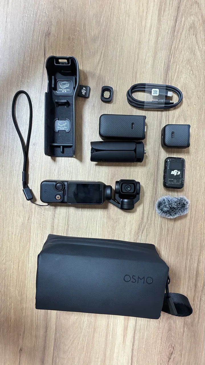 NOVA - PARA RETIRAR AGORA - DJI OSMO POCKET 3 - CREATOR COMBO