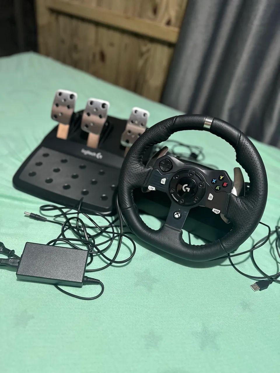 VOLANTE E PEDAL G920 - Foto 4