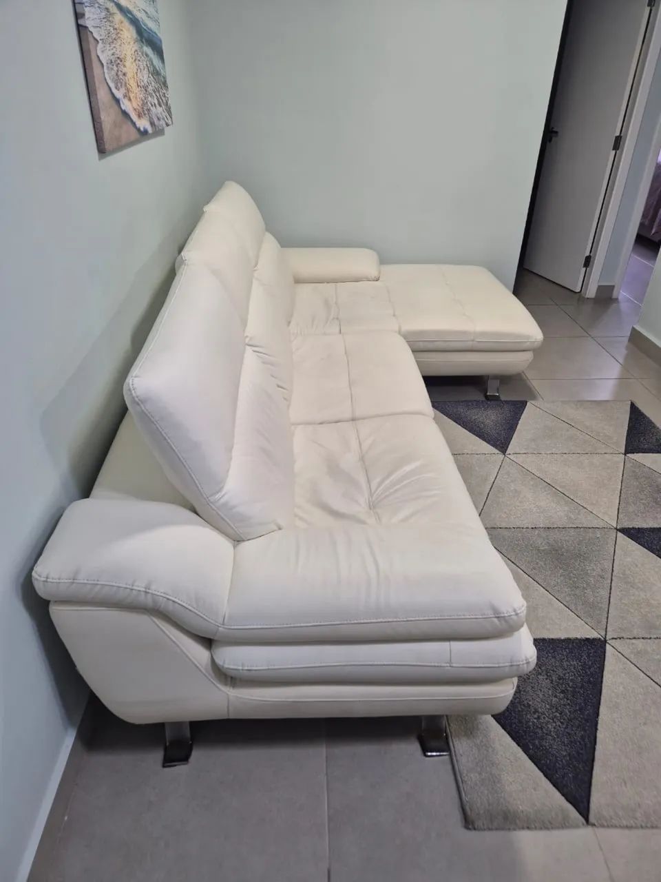 Sofá em couro  - Foto 2