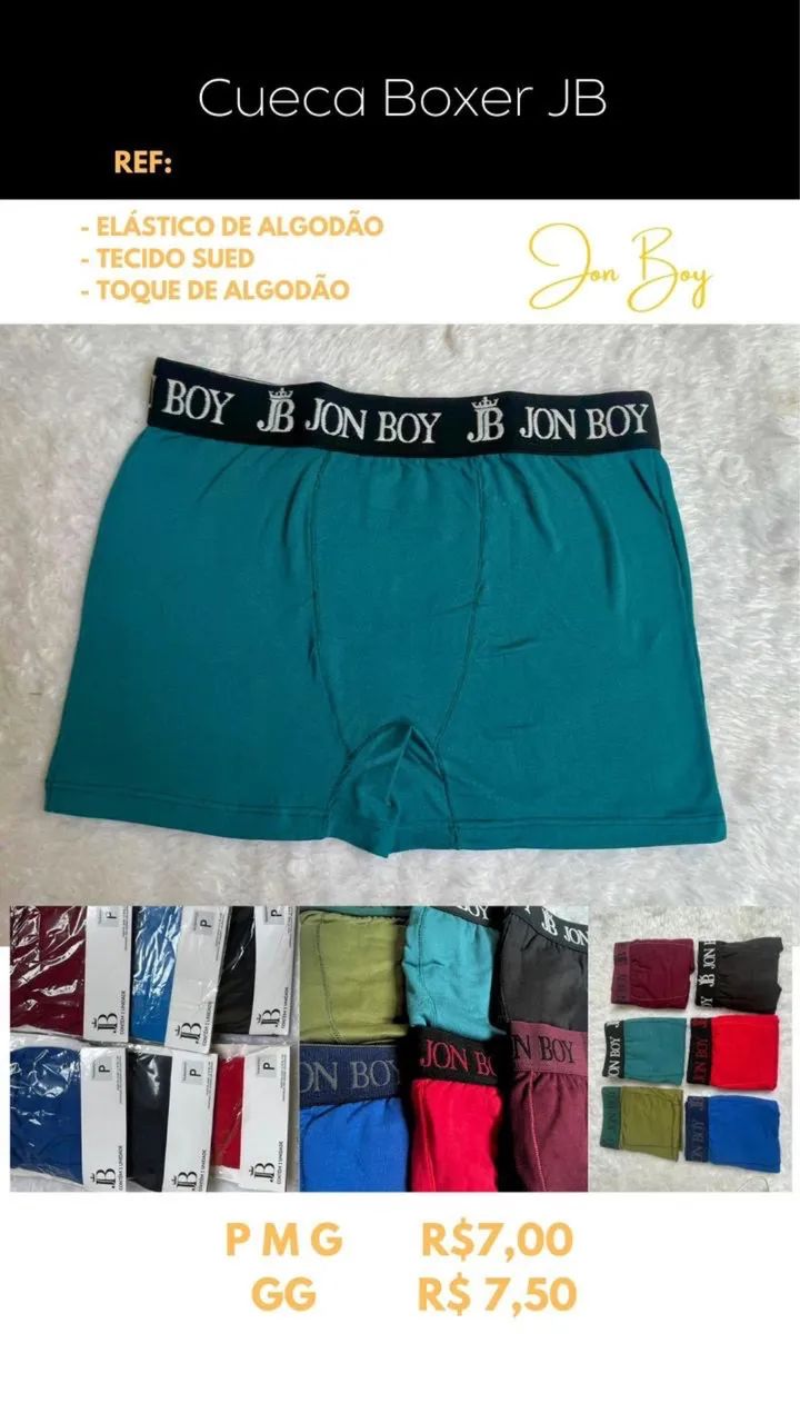 Cueca boxer e slip  - Foto 4