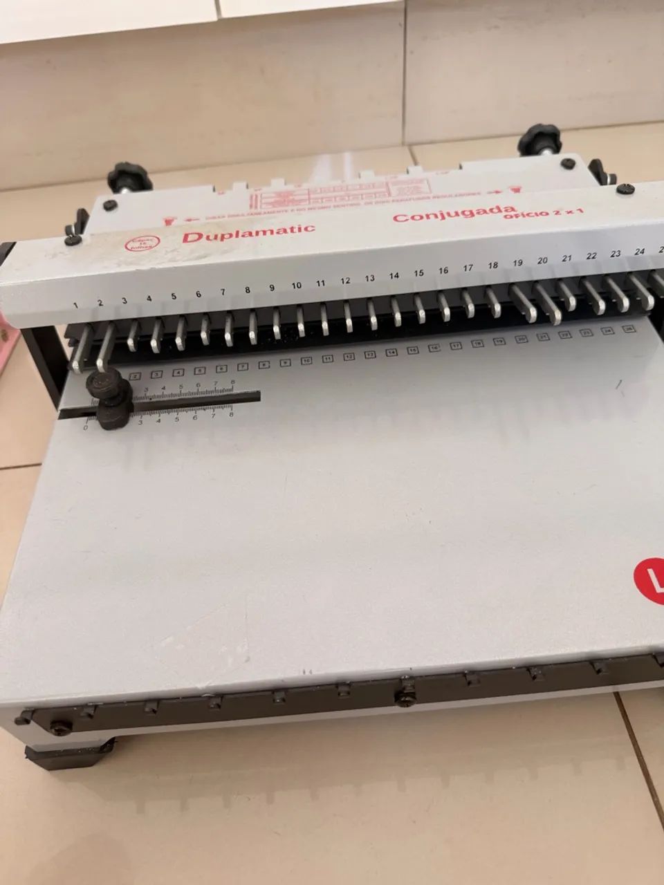 Encadernadora wire-o Duplamatic  - Foto 2