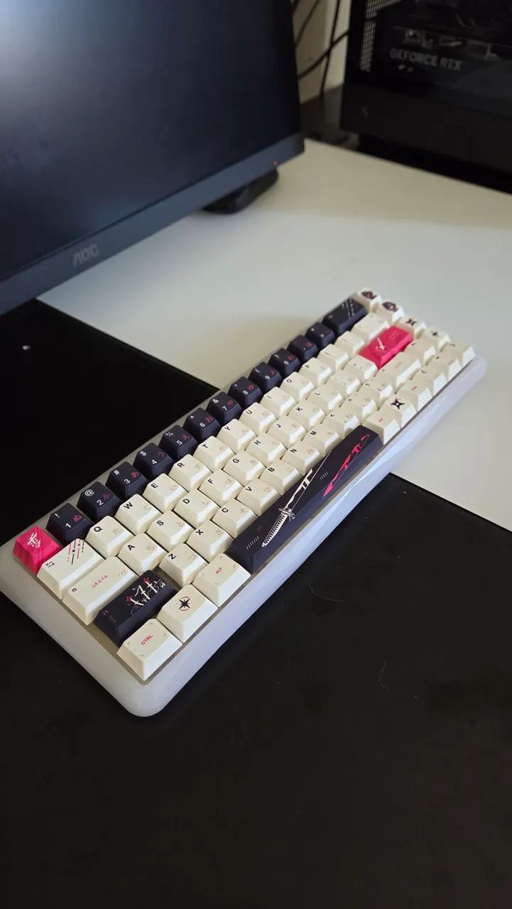 Teclado everglide mecânico custom 