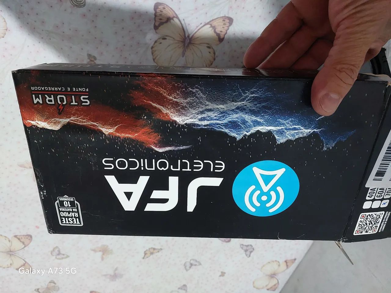 Vendo fonte jfa 70ah nova sem uso  - Foto 5