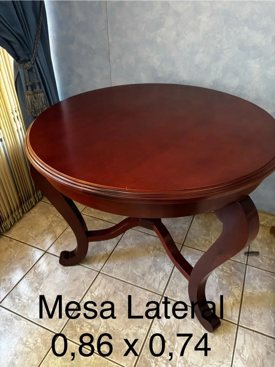 Mesa lateral redonda - Foto 2