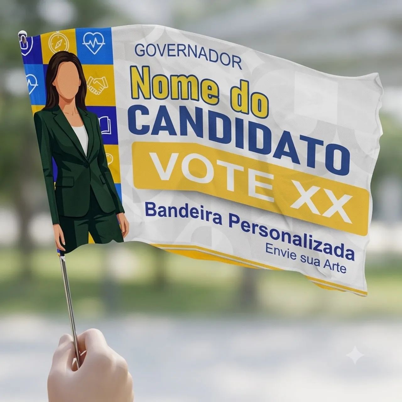 Material político campanha 2026 - Foto 2