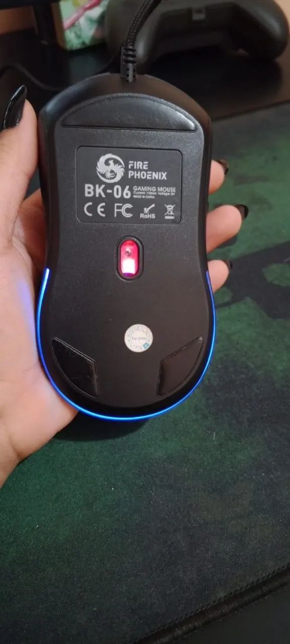 Mouse Gamer Fire Phoenix  - Foto 3
