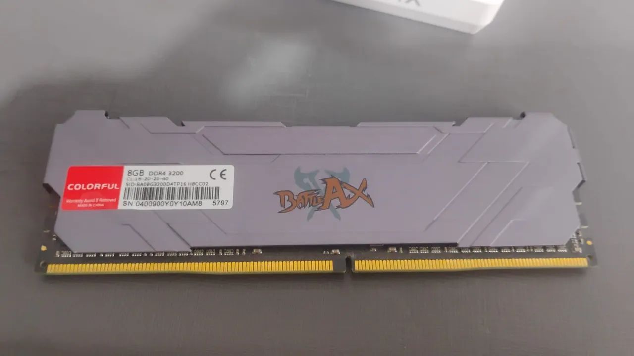 Mem ória ram Ddr4 8GB 3200mhz - Foto 2