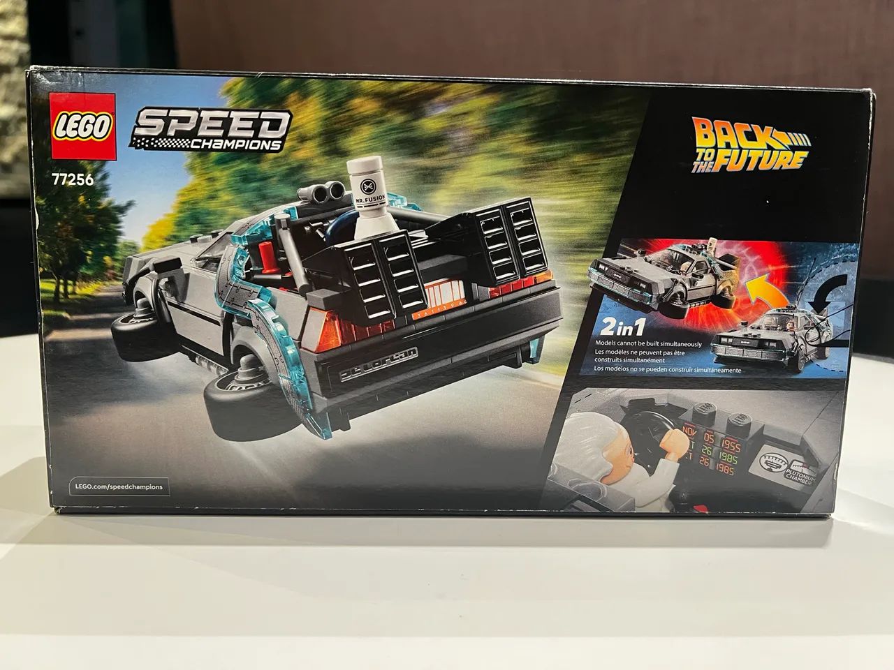Lego Speed Champions 77256 Delorean Back to The Future Lacrado - Foto 3