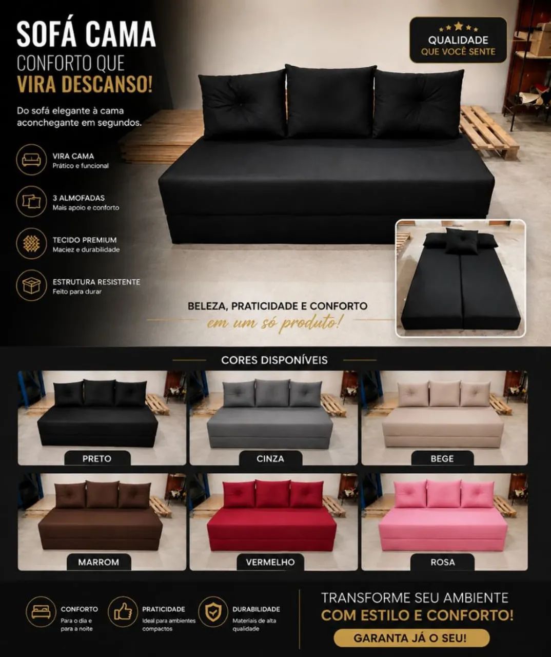 Sofá cama - Foto 2