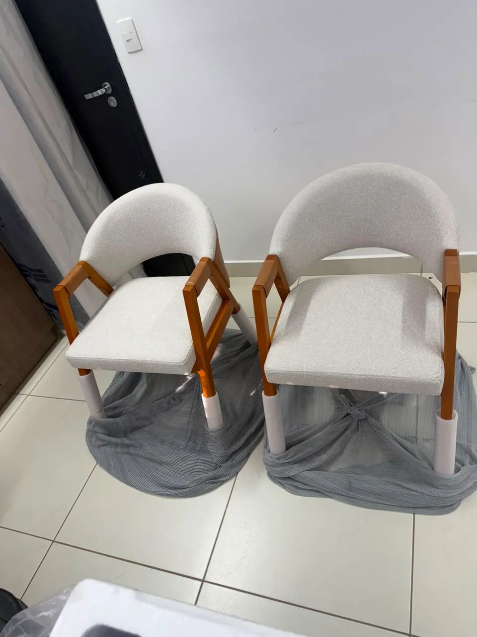 Kit 2 cadeira ambientes NOVA  