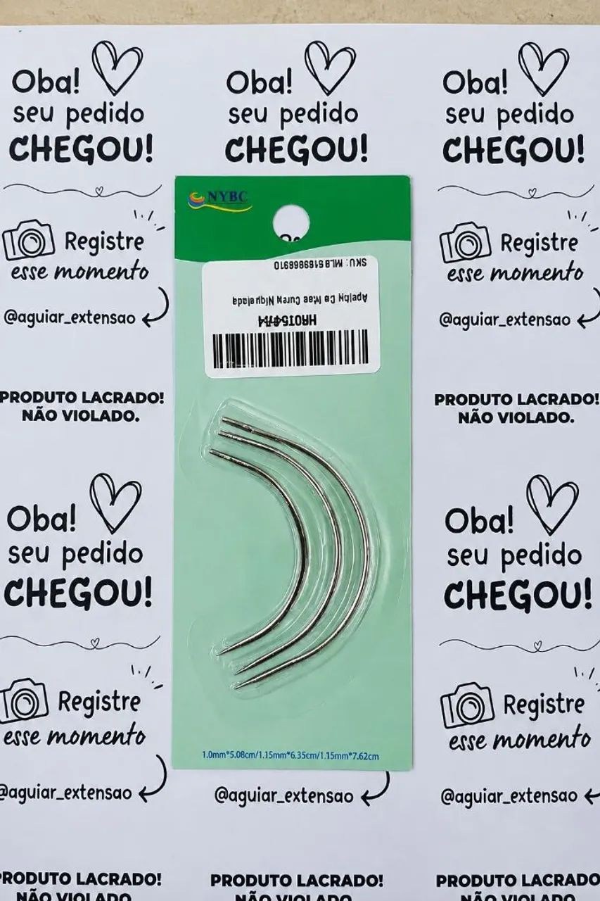 Agulhas para mega hair