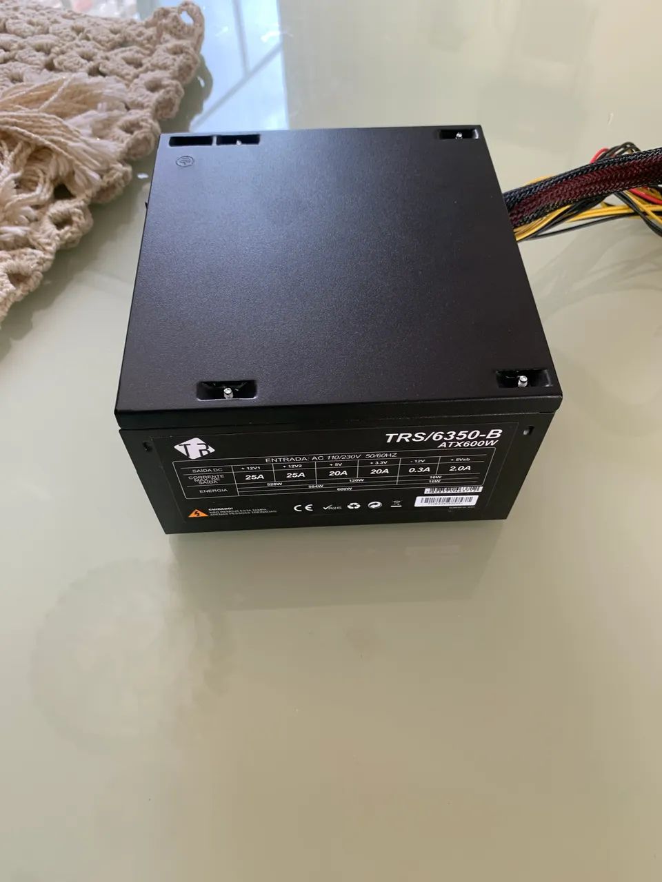 Fonte de Alimentação TRS/ ATX 600W