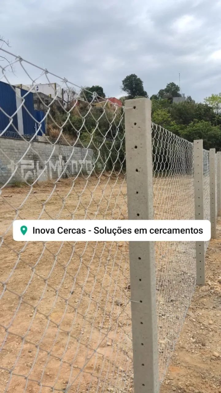 Cercamento Alambrado Com Palanque e Tela + Instalação