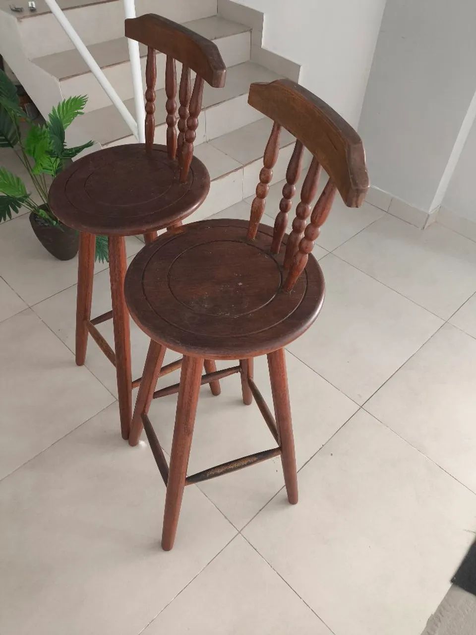 Banquetas de Madeira  - Foto 2