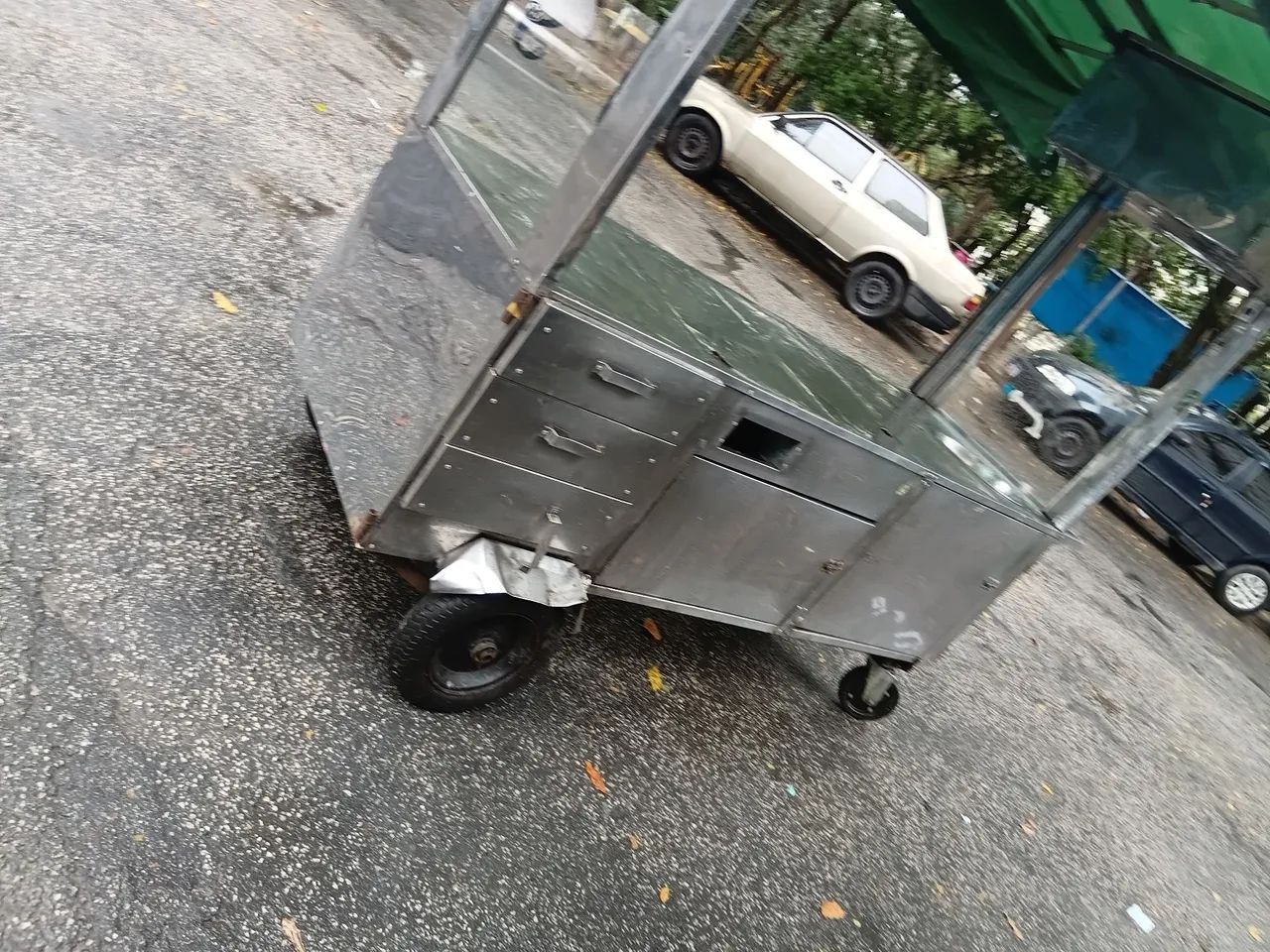 Carrinho  ambulante inox - Foto 2