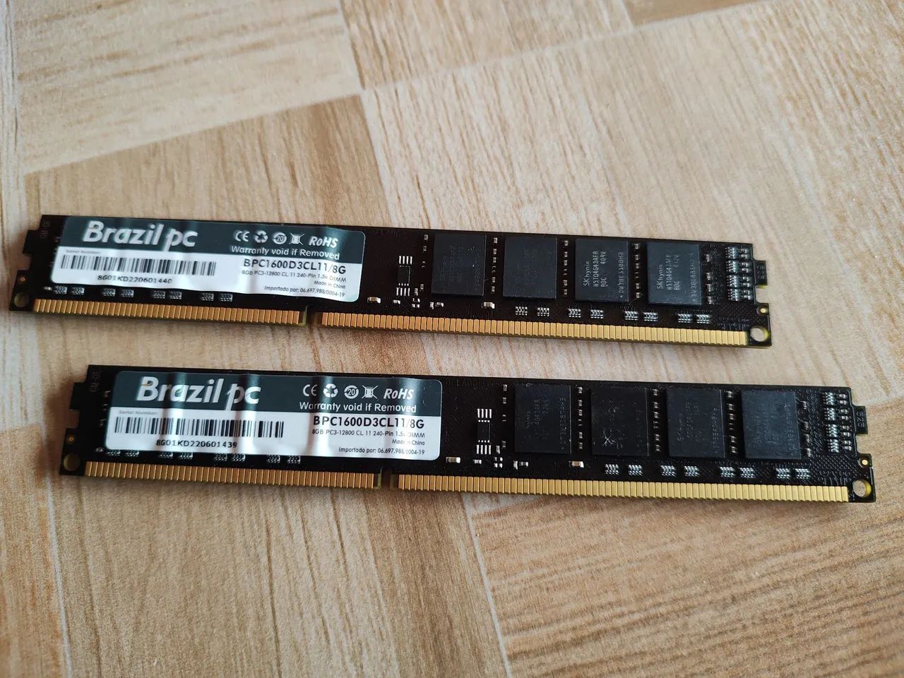 Kit Memória Ram DDR3 8+8=16gb - Foto 2