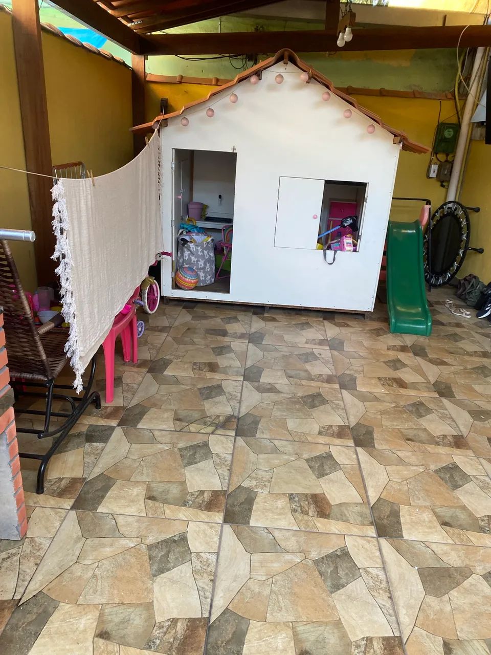 Casinha de madeira infantil  - Foto 5
