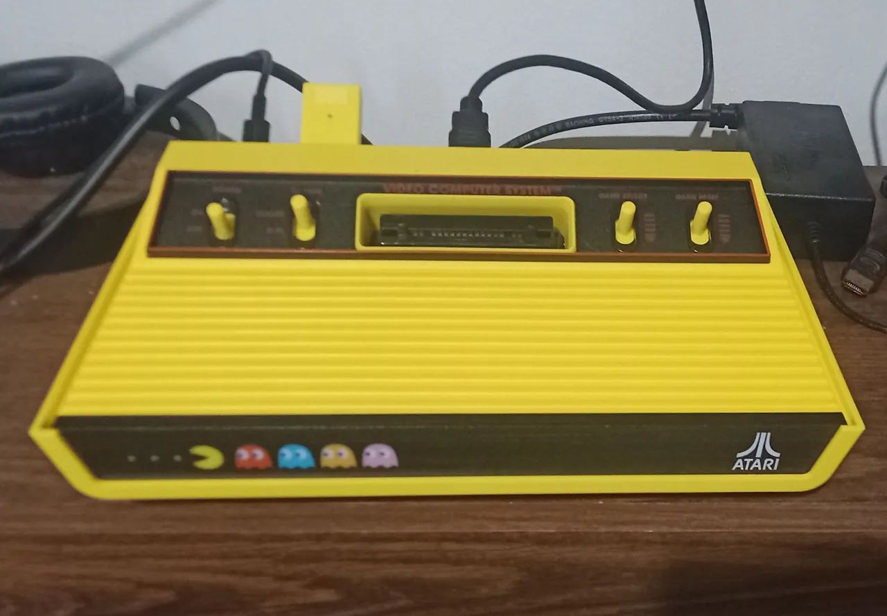 Atari 2600 PAC man Edition com jogo