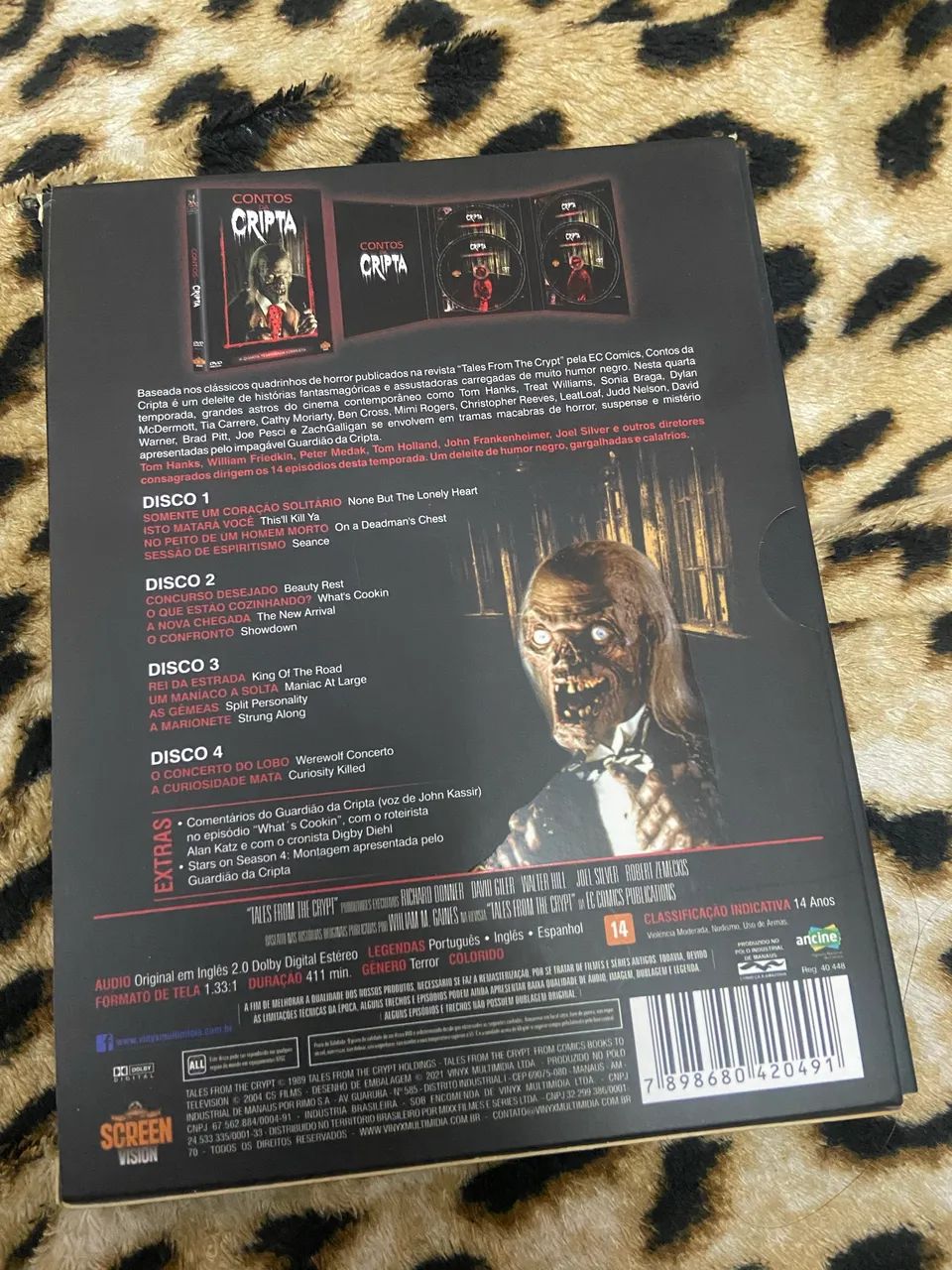 DVD série Contos da Cripta a quarta temporada completa  - Foto 2