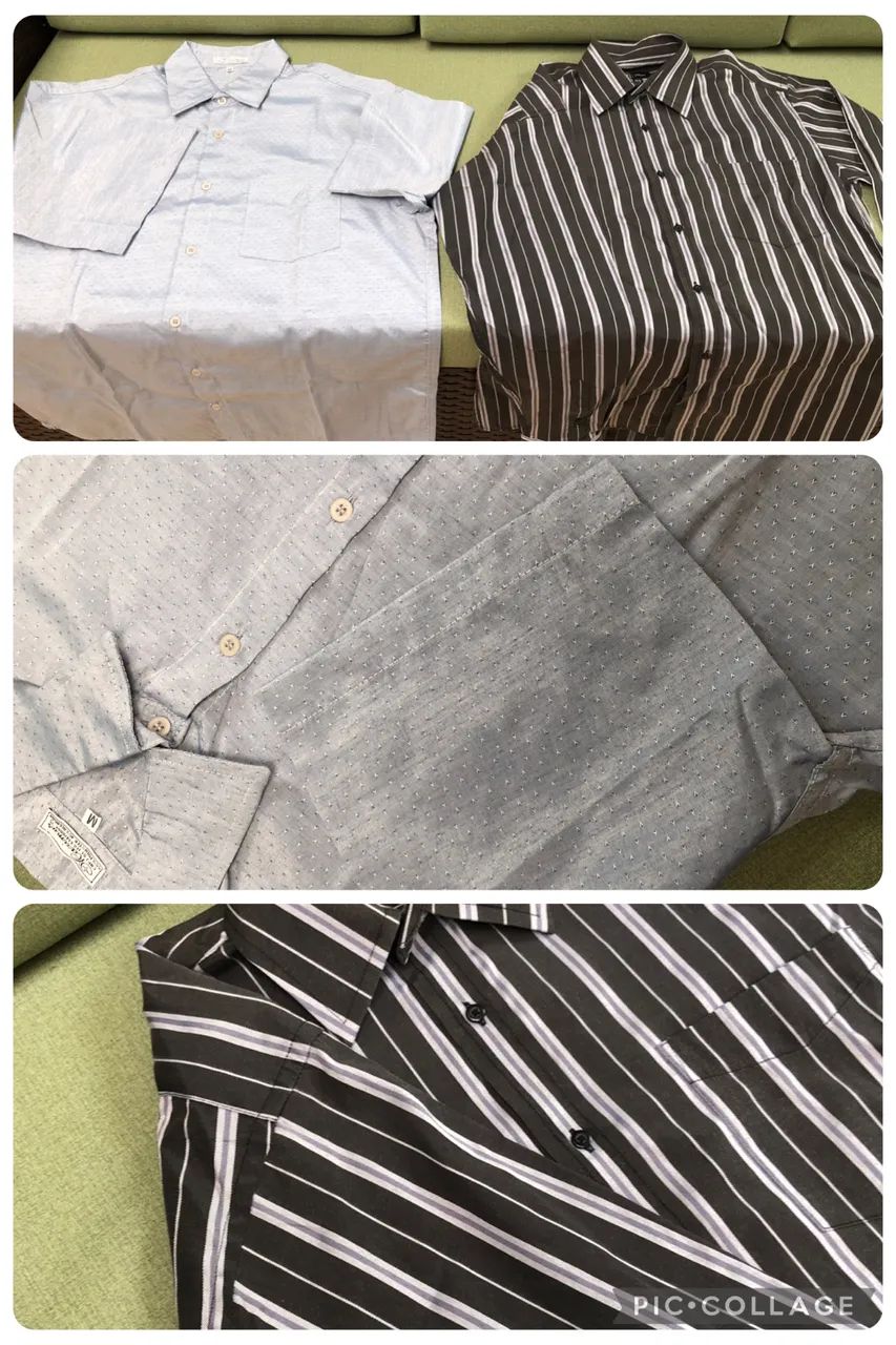 Lote camisas masculino 