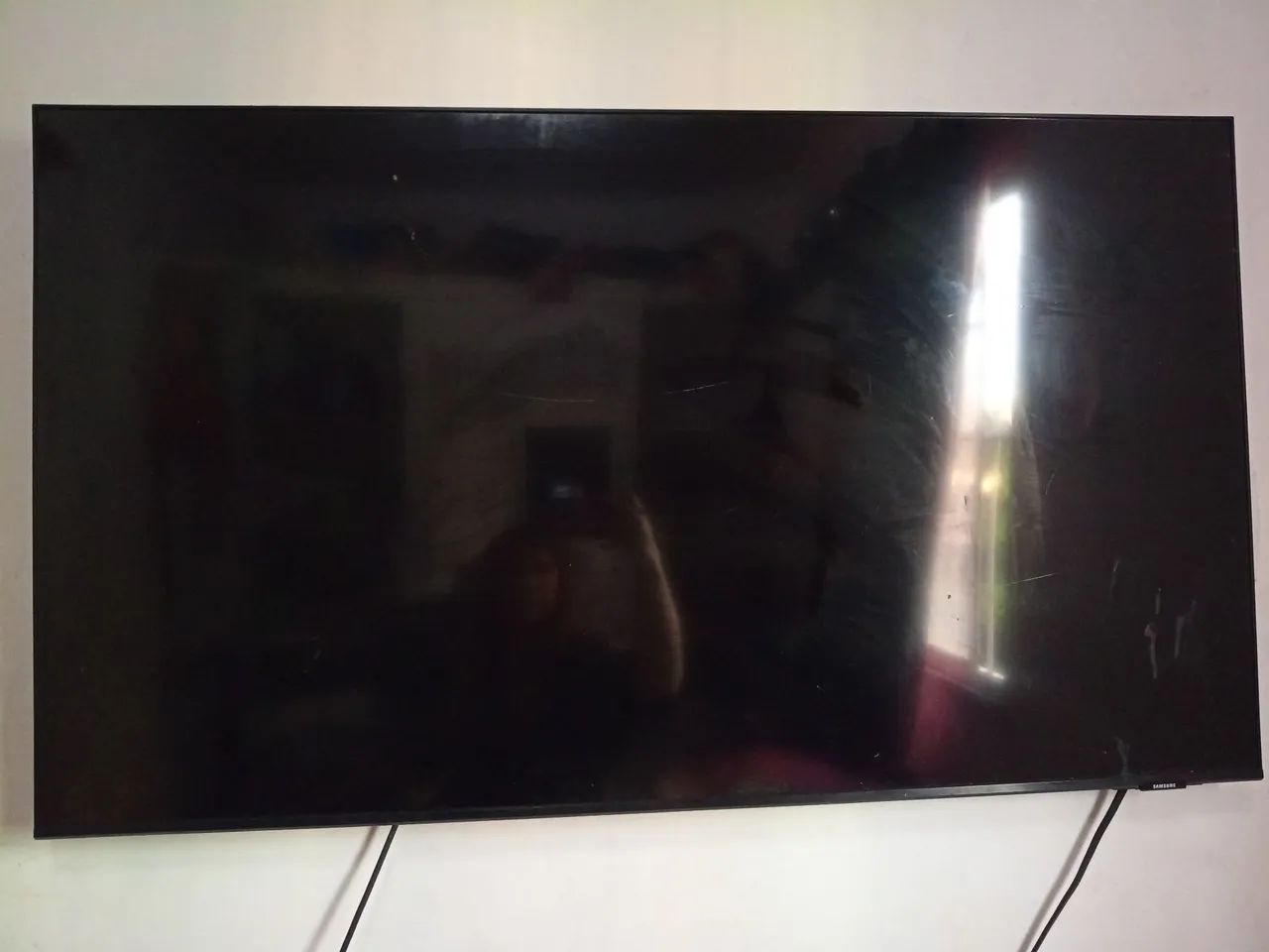TV SAMSUNG 50 polegadas com defeito (tela quebrada)