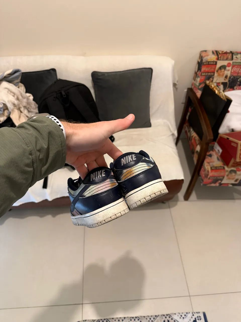 Tênis nike dunk edição limitada - Foto 4