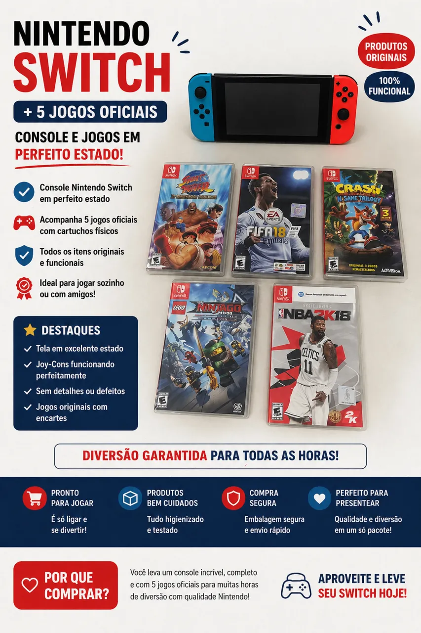 nintendo switch oled - Consoles de Vídeo Game - Coqueiro, Manhuaçu