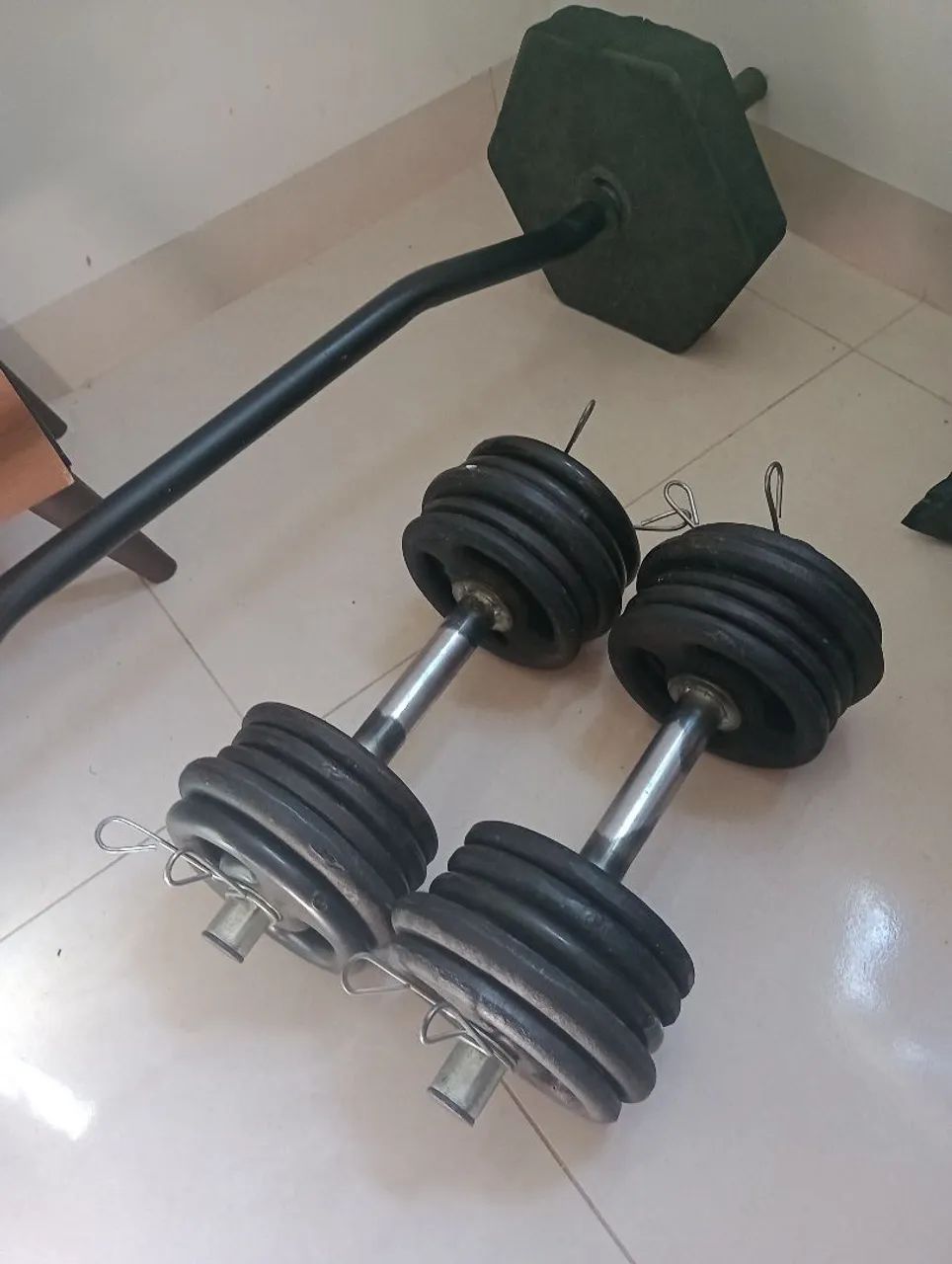 Kit musculação  - Foto 3