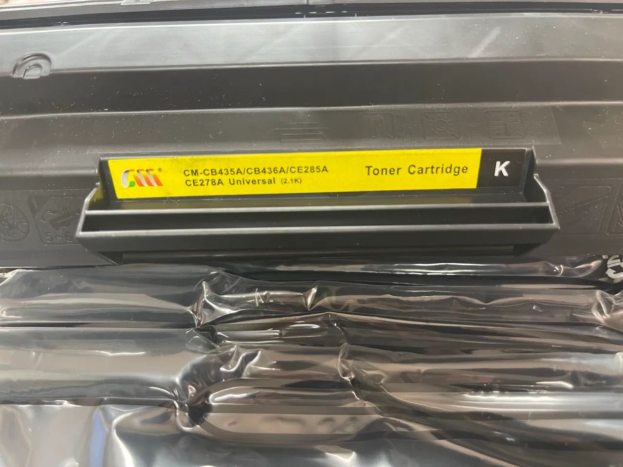 Toner HP 85A compatível com falha na impressão  - Foto 2