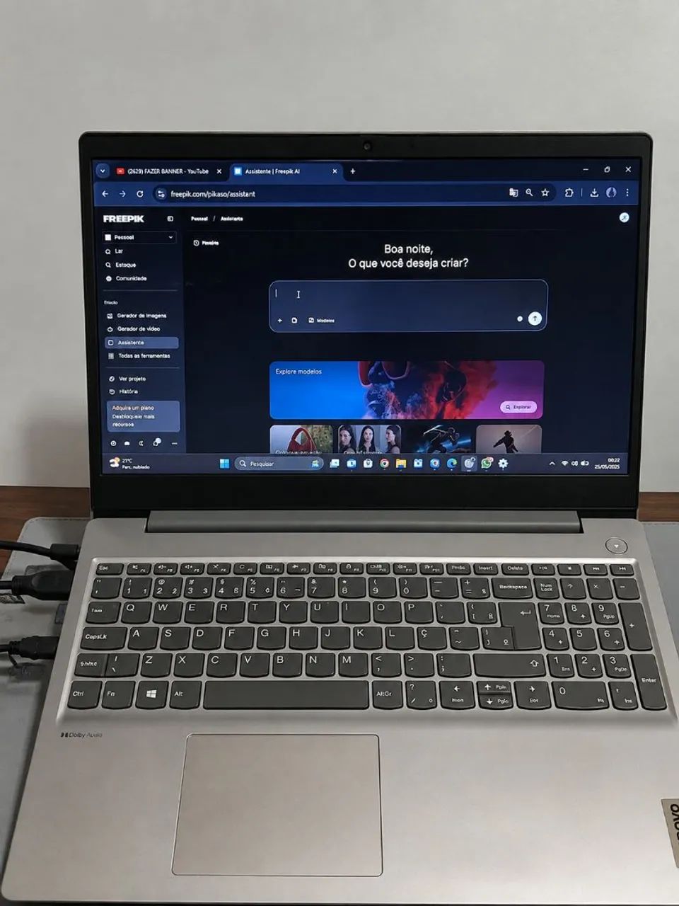 Notebook Lenovo IdeaPad 3 15,6" | SSD 120GB | 4GB RAM - Foto 2
