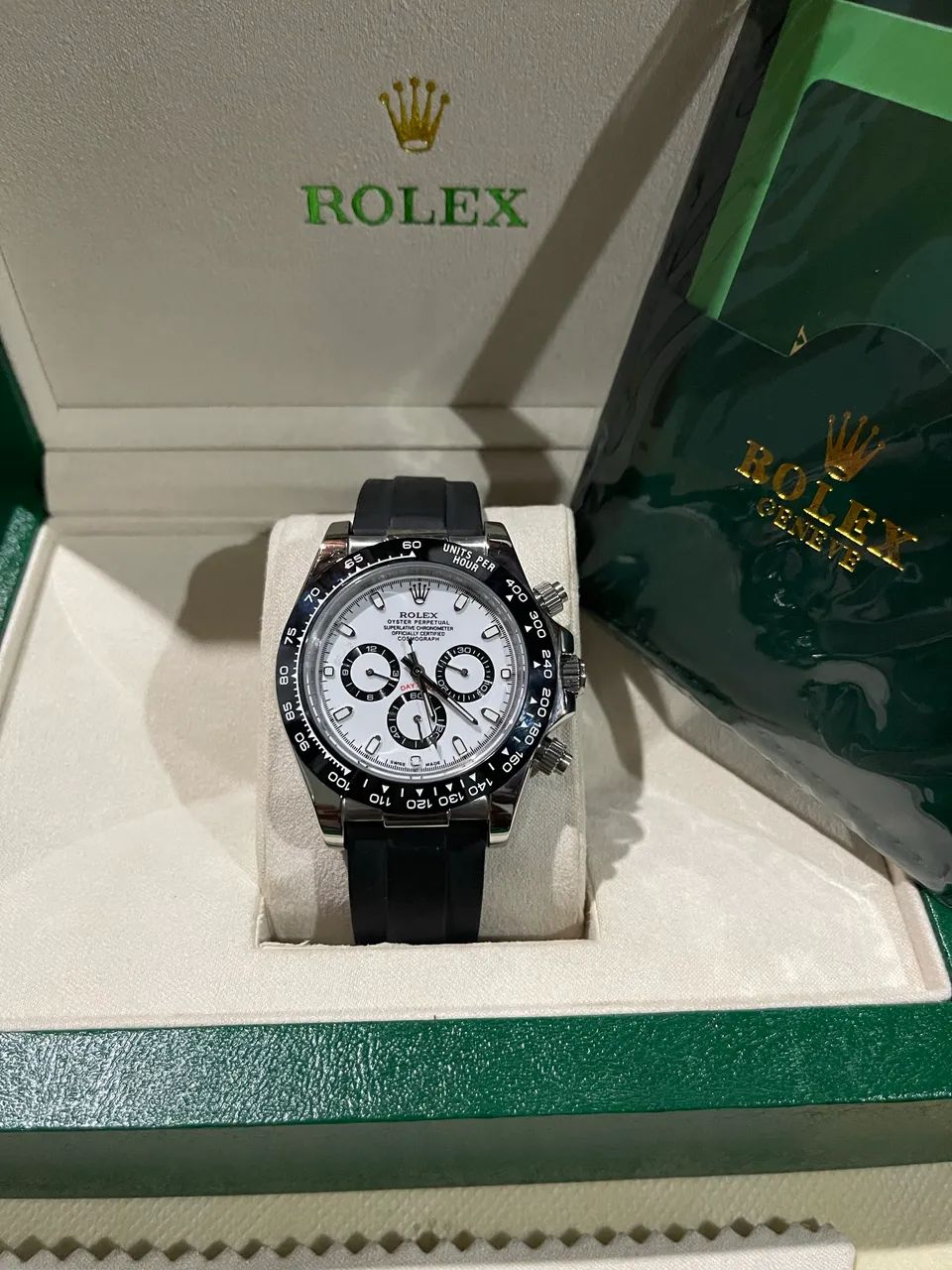 Rolex Daytona Panda Automático linha premium AAA + - Foto 3