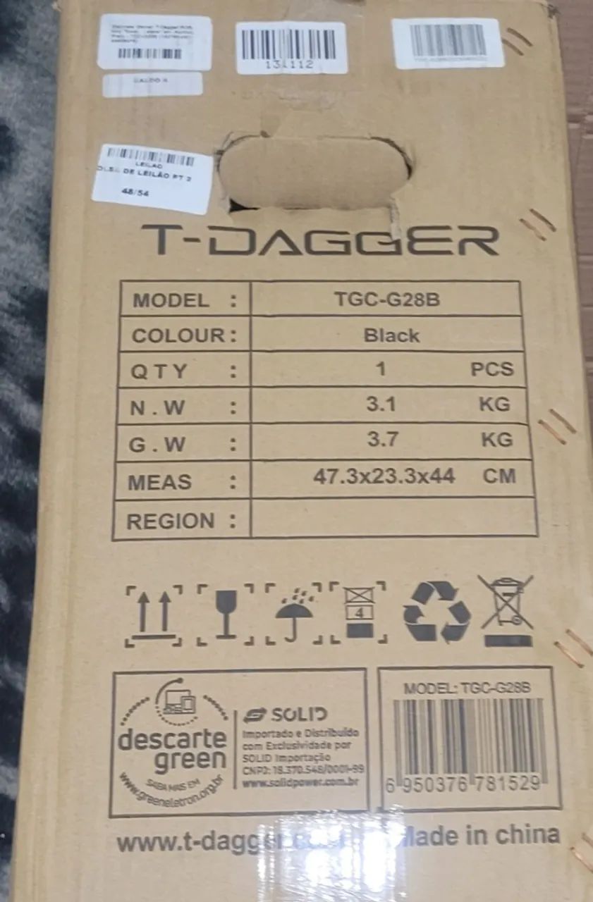 Gabinete Gamer T-Dagger RGB - Foto 2